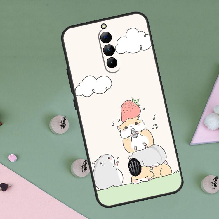 Rabbit mouse Hamster Case For Red Magic 9 8 10 Pro Plus 6 6S 7S 7 Pro 5G 6R RedMagic 9S 8S 10S Pro Plus Cover