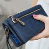 Popular Long Large Fits a Smartphone [J's select] Women's Wallet, Capacity, (Navy)