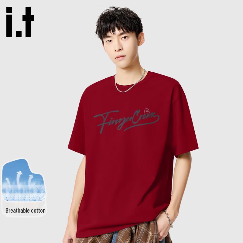 Fingercroxx IT Men's Loose Fit Cotton T-Shirt