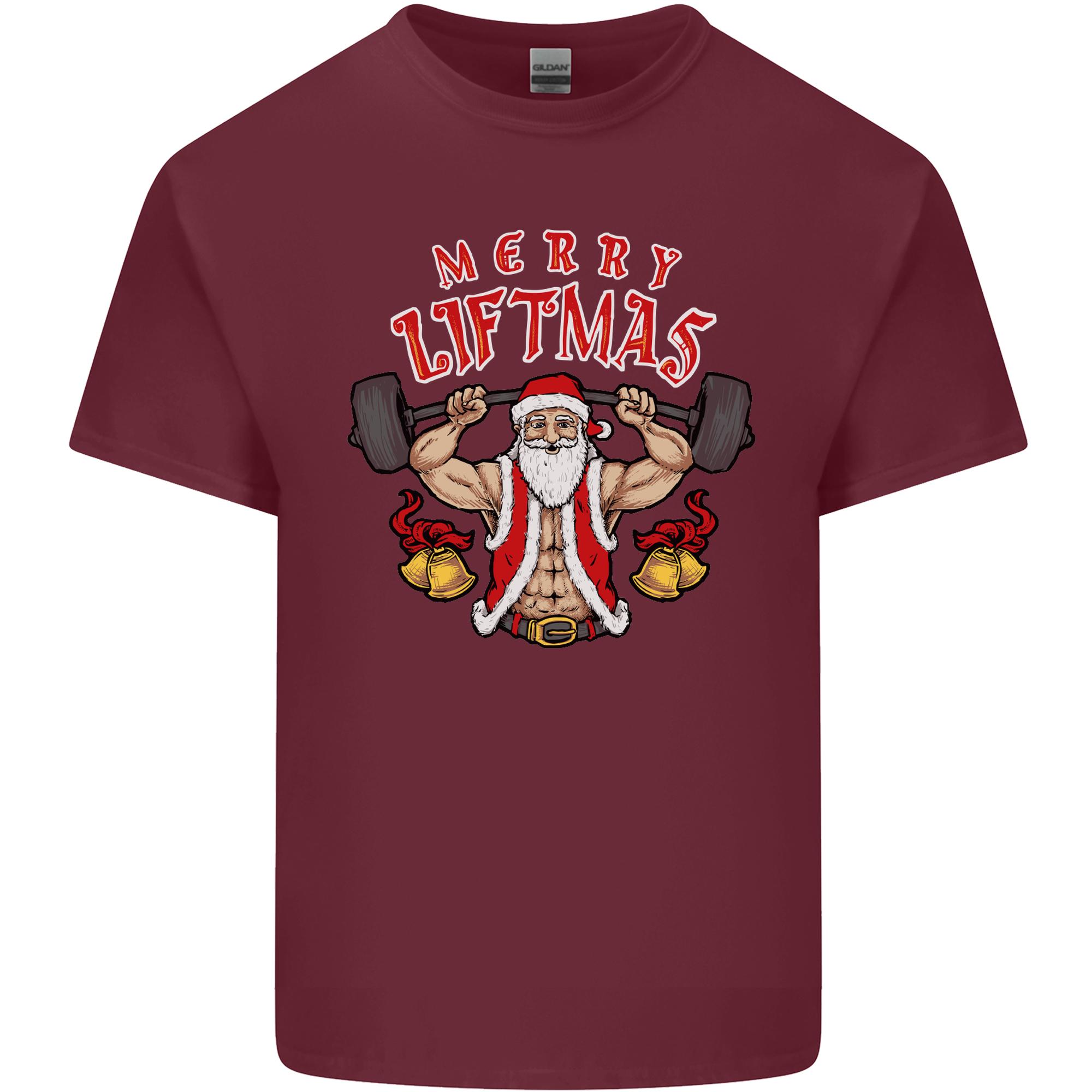 Merry Liftmas Unisexs Light Cotton TShirt S