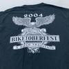 Vintage Biketoberfest T-Shirt Mens Large Daytona Beach Eagle Motorcycle 2004 Tee Unisex T-Shirt