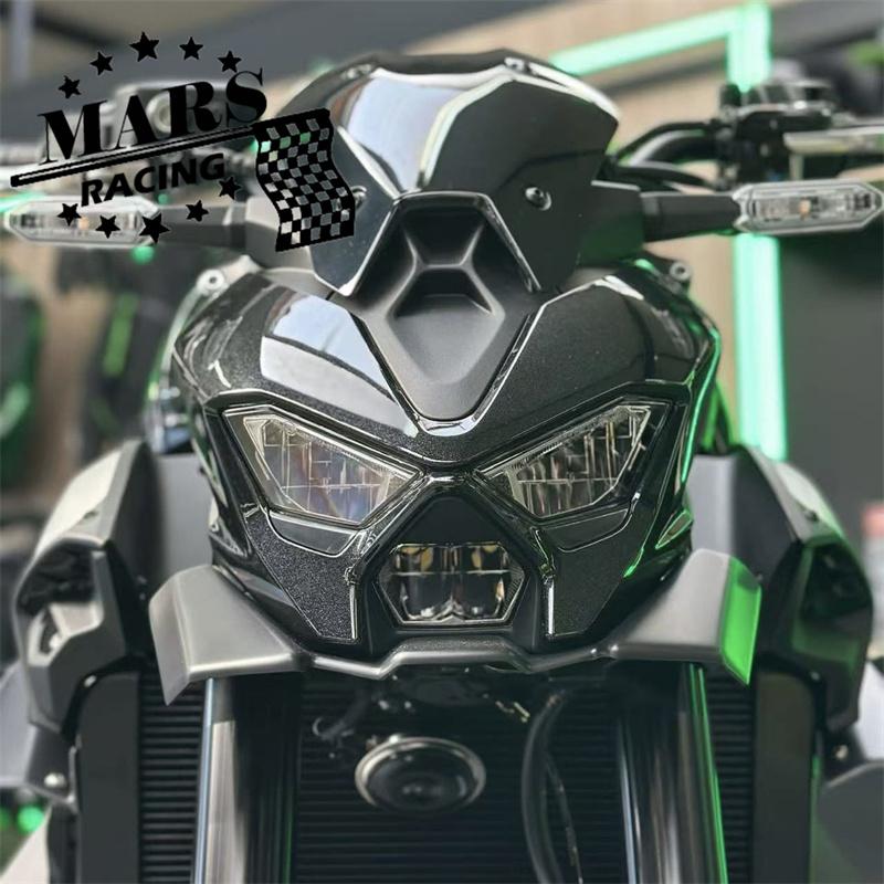 Passend für Kawasaki Z-900 Z900 z900 2025 2026 Motorrad Sport Abtrieb Naked Frontspoiler Aerodynamischer Flügel Deflektor Winglet