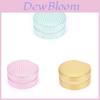Jewelry Box Soft Leather Round Storage Organizer With Multiple Compartments For Gift Giving