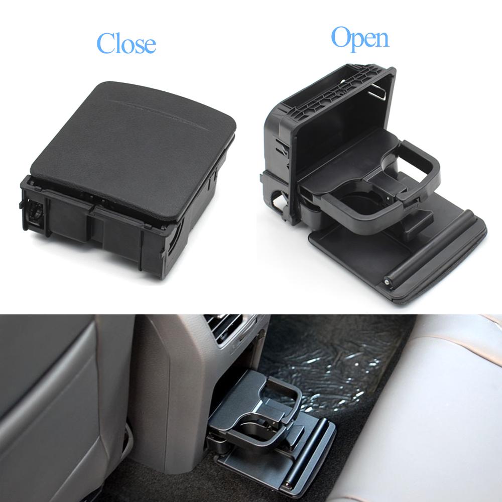 LHD&RHD Car Center Rear Console Water Cup Drink Holder Cover Plate For VW Jetta Golf GTI MK5 MK6 EOS Rabbit 2006-2011 1K0862532