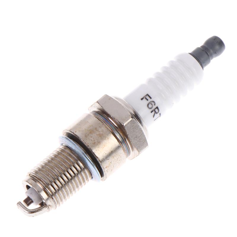 Motorcycle Spark Plug F6RTC Replacement for 50cc 70cc 90cc 110cc Engine For PW50 PW80 LT50 Consistent Spark Output