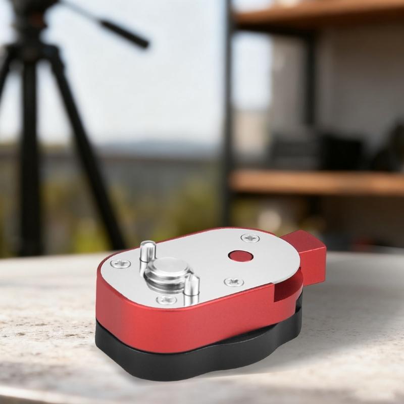 Lightweight Camera Mounting Plate Monitor Quick Release Plate for LCD Monitor Arm LED Light Camera 3/8Inch 1/4Inch