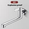 Long Time Use Sturdy Brass Faucet Bathroom Accessory for Household Mop Sinks and Public Cleaning Area Household Use