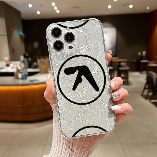 Aphex Twin Phone Case For iPhone 15 14 13 12 11 Mini Pro Max X XR XSMax 6S 6 7 8 Plus SE20 Transparent Cover