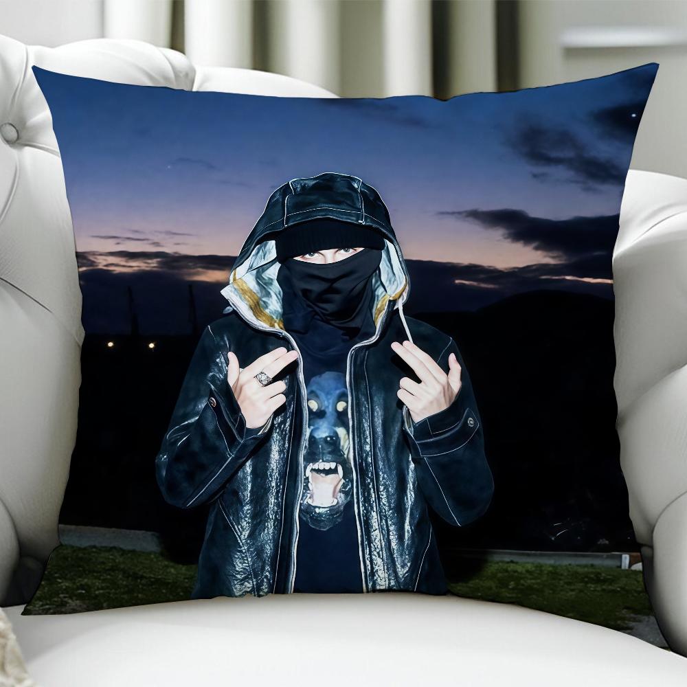 EsDeeKid Rebel Rapper Наволочка Подарок на День Рождения Юбилей Двусторонняя Печать Наволочка на Подушку Мягкая Кожа Постельное Белье 30x30cm