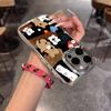 Cute Peanut Quokkas Phone Case For IPhone 17 Air 16 15 14 13 12 11 Pro Pro Max Plus Transparent Soft Cover