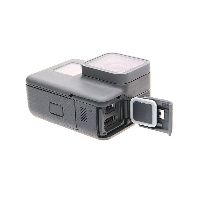 Rechargeable Side Cover for Case Replacement Battery Lid Door Cover Can For Black Sport Camera Accessories