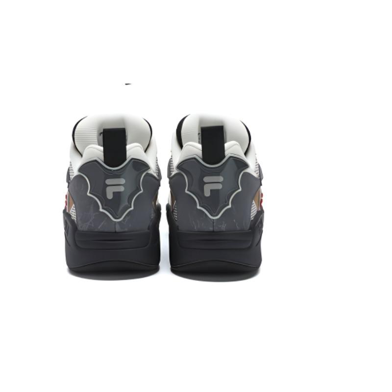 New FILA DESPERADO Cushioning Support Low Top Vintage Basketball Shoes Men's Gray White Black T12M413211FDW