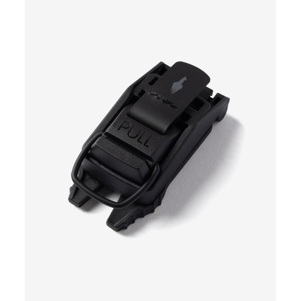 ALPAKA HUB Tactical Clip AB010450100 Black Hypalon Bag Accessory Quick Release Clip
