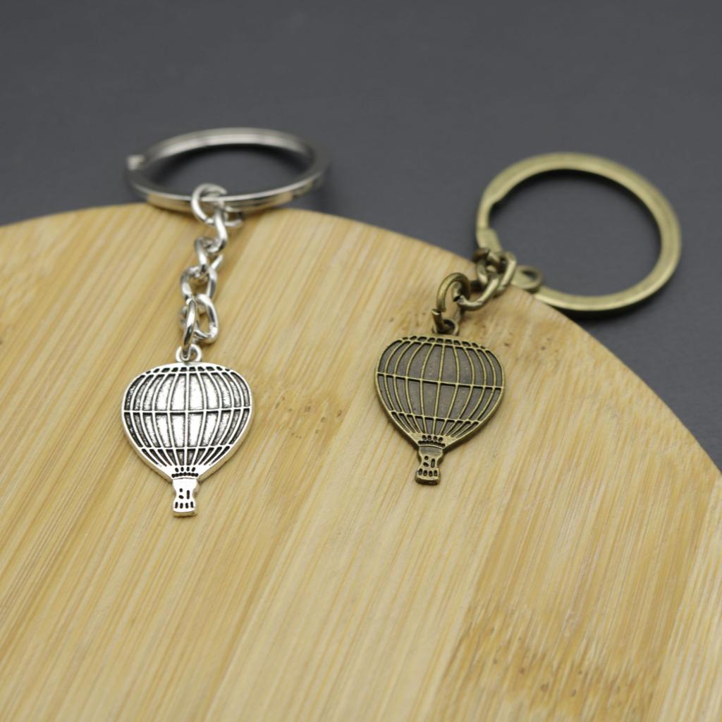 Heißverkaufte Accessoires, minimalistischer Heißluftballon-Anhänger, Schlüsselanhänger