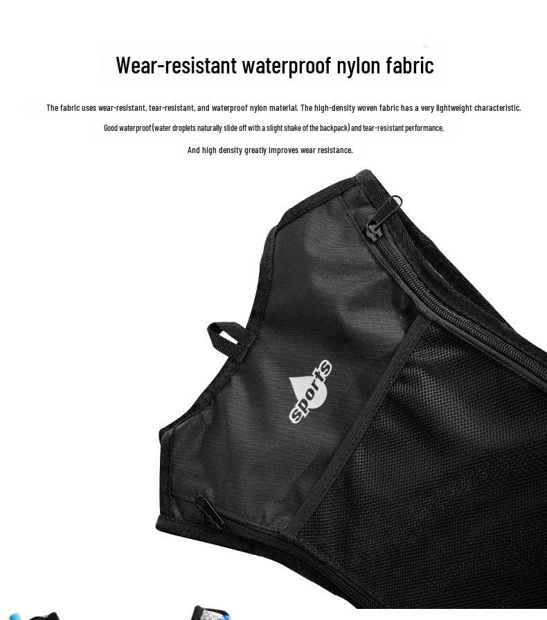 Bicycle Cycling Hydration Backpack - Breathable Outdoor Travel Sports Bag for Men and Women