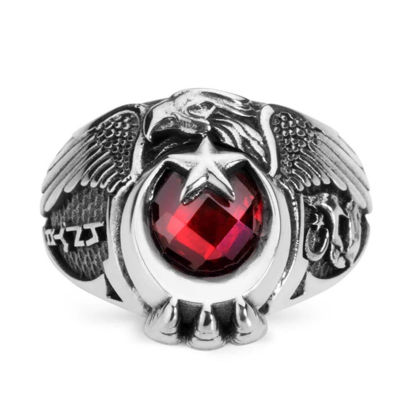 

Кольцо Мощи Турка (Гоктюрк Турецкий - Бозкурт)