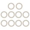 10Pcs Stainless Steels Pedal Washer Spacer Replacement Bicycles Pedal Spacer Bike Pedal Gaskets Cranks Spacer Easy To Use