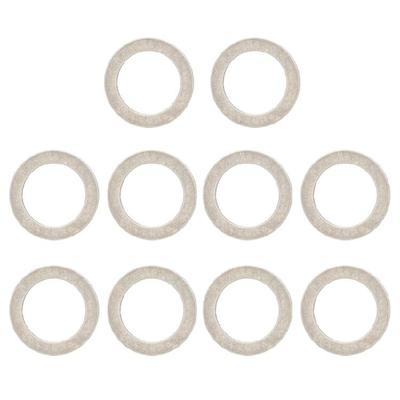10 ks Nerezové Podložky Pod Pedál Rozpěrka Náhrada Rozpěrka Pedálu jízdního kola Těsnění Pedálu jízdního kola Rozpěrka Kliky Snadné použití