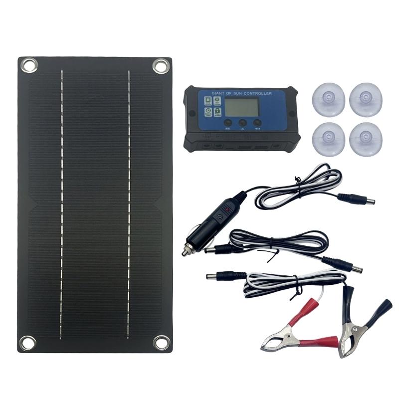

600W 100A Solar Panel Dripping Glues Plate With Wire Solar Systems Module for Science And Technology Products Enduring 1