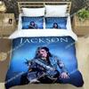 3D Print Michael Jackson Bedding Set Duvet Cover Comforter Bed Set Quilt Cover Pillowcase King Queen Twin Size