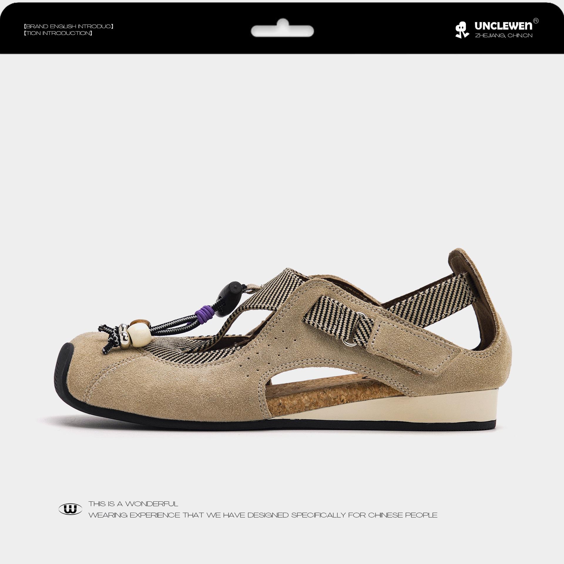 

Mi You Медленная Бразилия~ Этнический стиль Спортивные сандалии Женские Летние Дышащие Балетные Тренировочные Мэри Джейн Одинарные Туфли 40 хаки