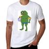 Pepe Frog Meme Tshirt Athletic Fit Sports Short Sleeve Top