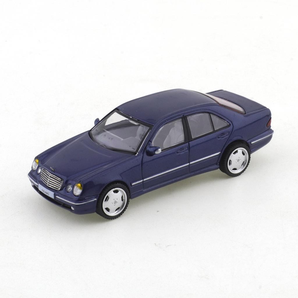 DCT SHADOW 1/64 Mercedes Benz E55 AMG (W210) Red Green Blue Diecast Model Toy Vehicles Miniatures Collectibles