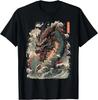 Estética Japonesa Dragão arte japonesa Japão Tatuagem Camiseta