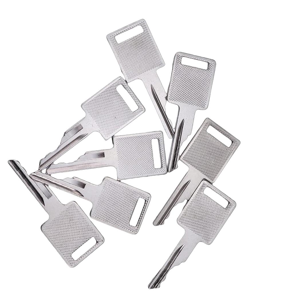 FridayParts 8 Pcs Ignition Key for Bobcat A300 T110 T320 T450 T550 T630 T750 T870 Skid Steer Loader
