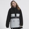 Reflective Women's Ski Suit: Warm, Waterproof, and Colorblock Design with Night Light Hoodie