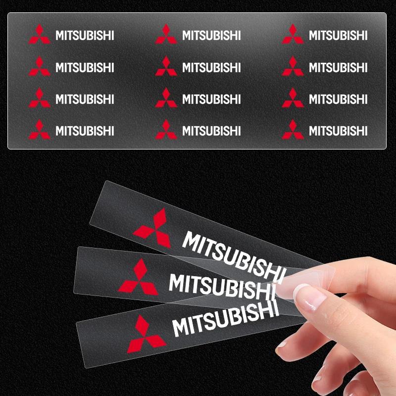 Car Brake Caliper Badge Stickers Heat Resistant Cover Decorate For Mitsubishi Outlander 3 Xl Lancer 9 EX ASX Colt Grandis Pajero