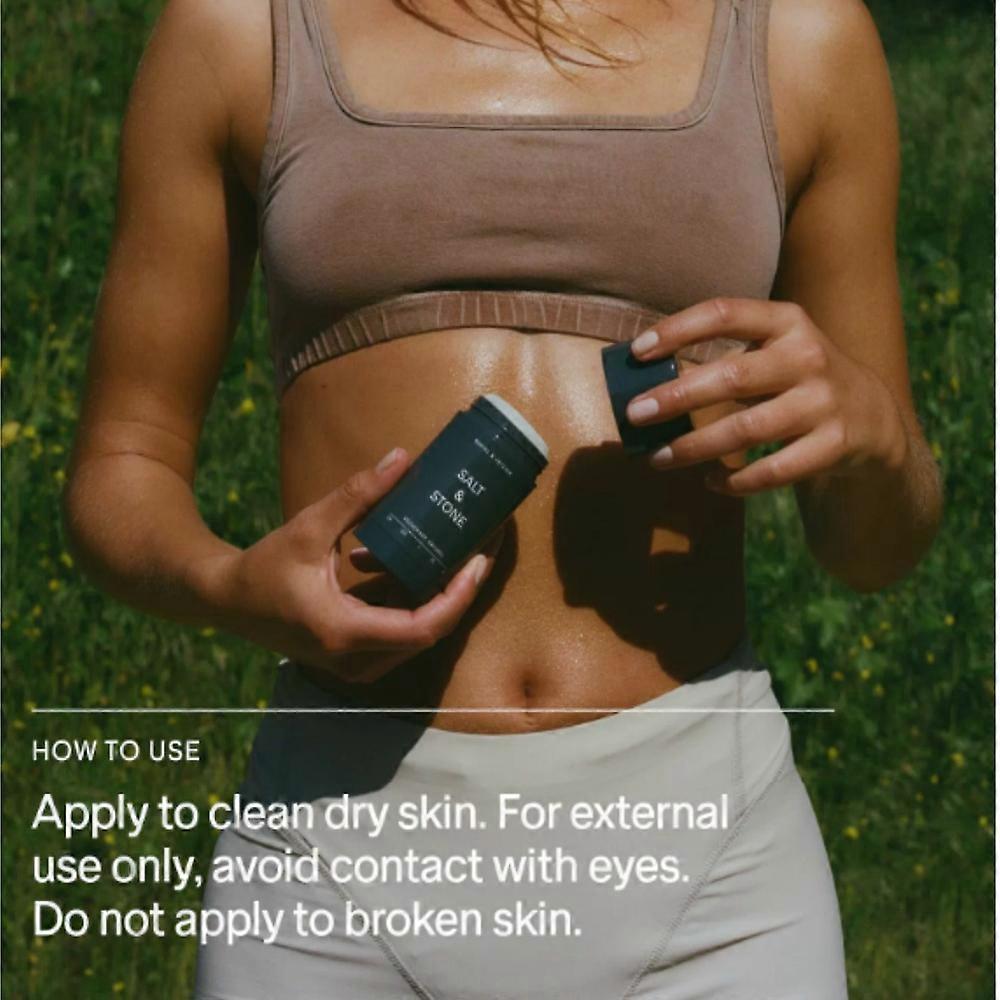 Salt Stone Unisex Extra Strength Deodorant with Black Rose Oud Fragrance, Ideal for Long-Lasting Freshness