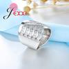 Hot Cubic Zircon Party Ring For Women Fashion 925 Sterling Silver Wedding Rings Jewelry Anillos Bague Femme Accessory