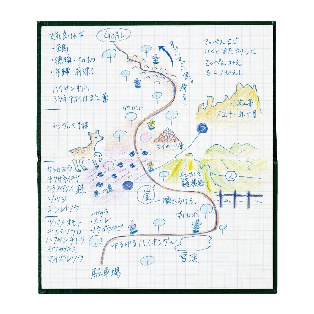 KOKUYO Notebook Survey Field Notebook Skisse Hvit høykvalitetspapir 40 ark SE-Y3 Kroppsstørrelse: B95XD165XH6mmInnerpapir: Nøytralt papir72g