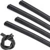 4 PCS Car Windshield Wiper Blade, 28" High Toughness Noise-reducing Environmentally Friendly Boneless Wiper Rubber Strip, Modification Accessories,