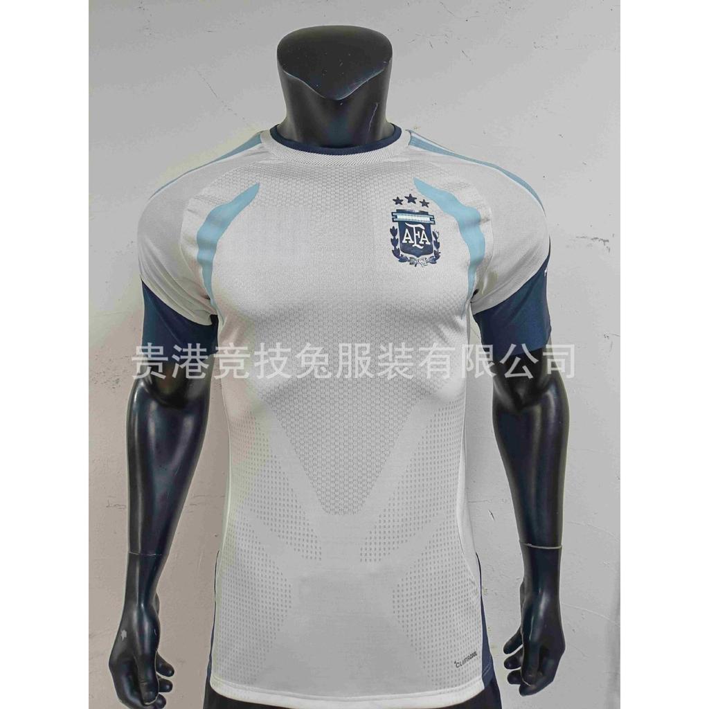 26 Italian Training Uniform National Team Barcelona Player Edition Top With Three Complete Football Logos