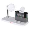 5 In 1 LED Wireless Charger Dock for iWatch 9 8 Airpods Fast Charging Station for iPhone 15 14 13 Pro Max Magnetic Charger Dock