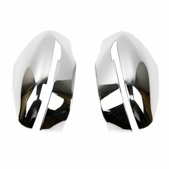 For Nissan Navara NP300 D23 2015-2018 Car Side Rearview Wing Mirror Cover Chrome