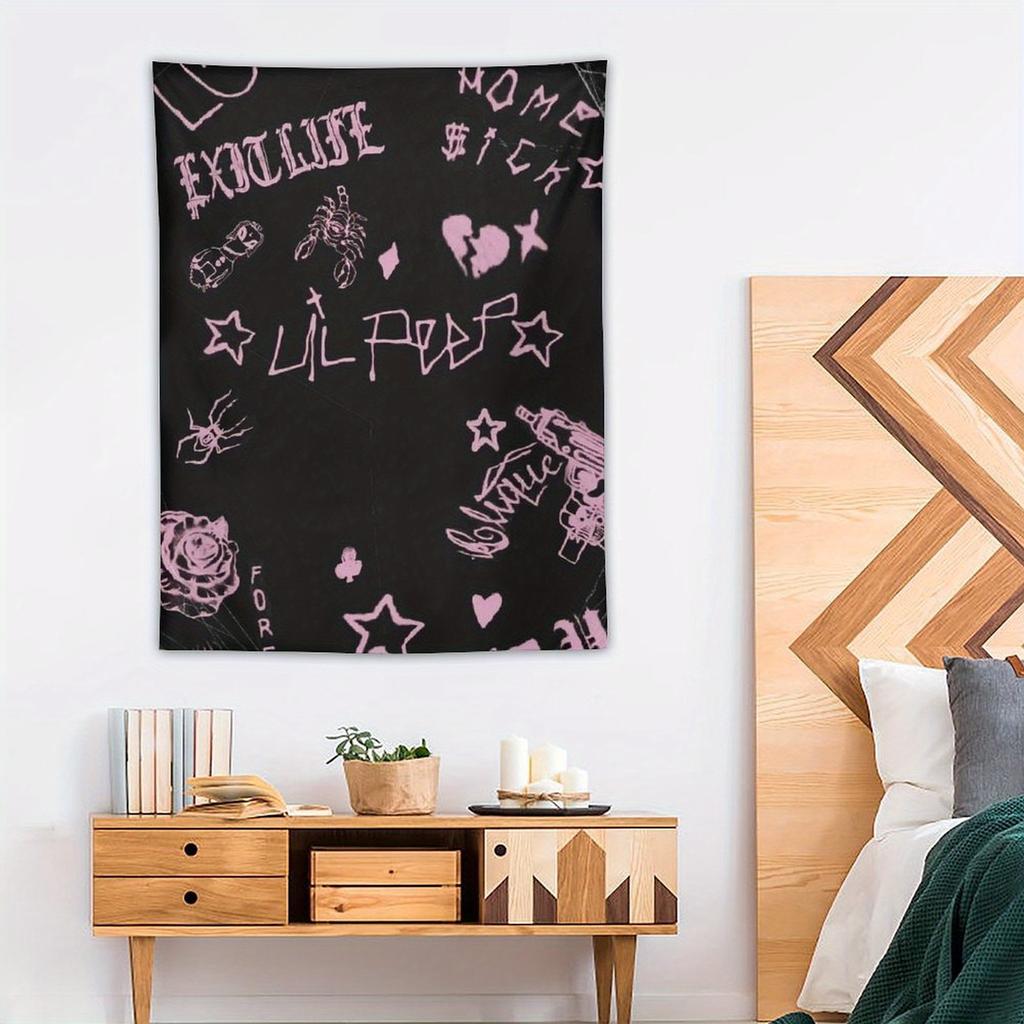 Artistic Tapestry Unique Design for Home Decor Adds Bold and Mysterious Style and Intrigue to Any Room