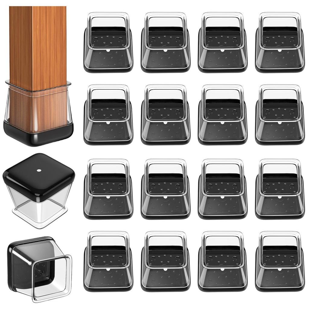 Silicone Chair Leg Pads: Wear-Resistant Floor Protectors for Tables and Stools