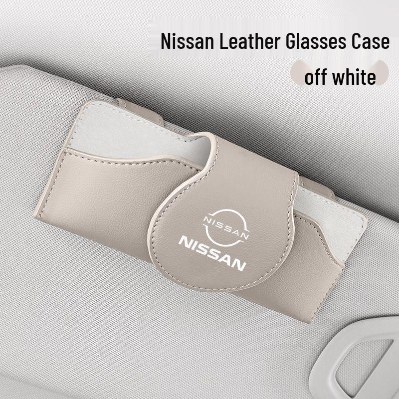 Nissan Sylphy Teana Qashqai X-Trail Terra Murano Kicks Kožený držák na brýle Klip