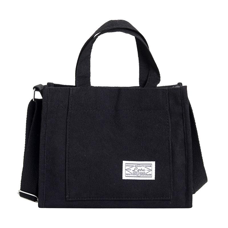 Women's bag, corduroy 2026 new small square bag bag trendy handbag shoulder bag