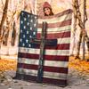 1pc Artistic American Flag blanket, al season lightweigh Poster blanket home office outdoor nap multifunc Poster blanketional blanket