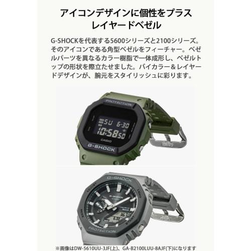 Casio watch G-Shock Urban utility series with Bluetooth Tough Solar GA-B2100LUU-5AJF Men's Beige