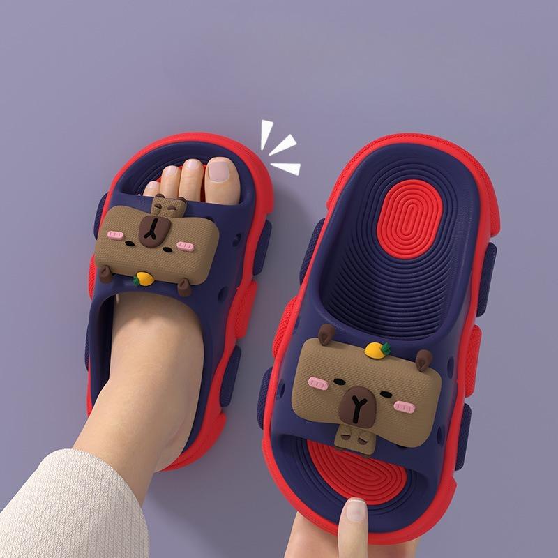 Cartoon-style Anti-slip Slippers for Girls, New Style, Indoor, Boys' Beach Shoes