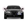 2X Car Rearview Mirror Sticker For Alfa Romeo Sportiva Giulia Giulietta 159 156 MITO Stelvio Fiat 500 Abarth 595 695 Punto TIPO
