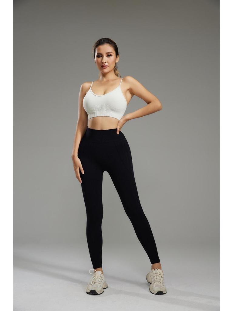 Women's High Waist Yoga Pants: Breathable, Elastic Base Layer for Autumn/Winter Fitness