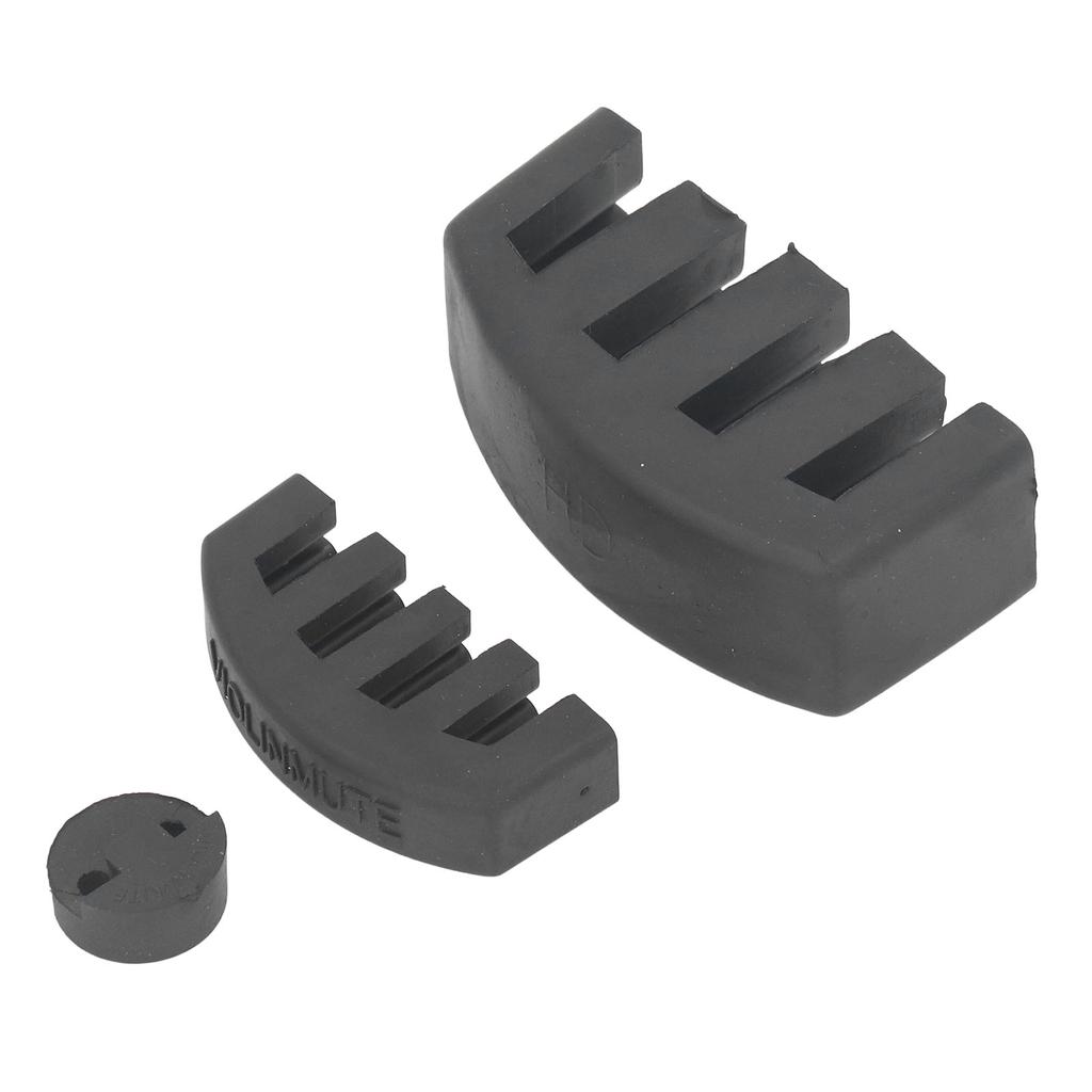 3Pcs Violin Cello Mute Set Claw Round Style Rubber Practice Silencer Soft Aging Resistant