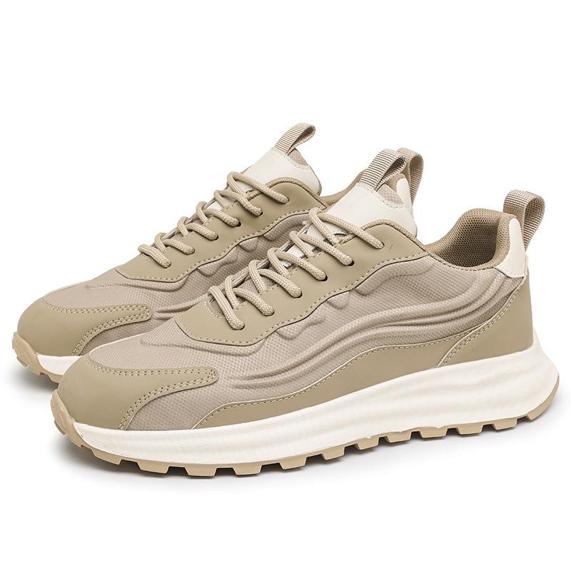 

High-quality mesh dad shoes, light and breathable soft-soled Forrest Gump shoes, men s spring and summer new outdoor sports and leisure trendy shoes 44