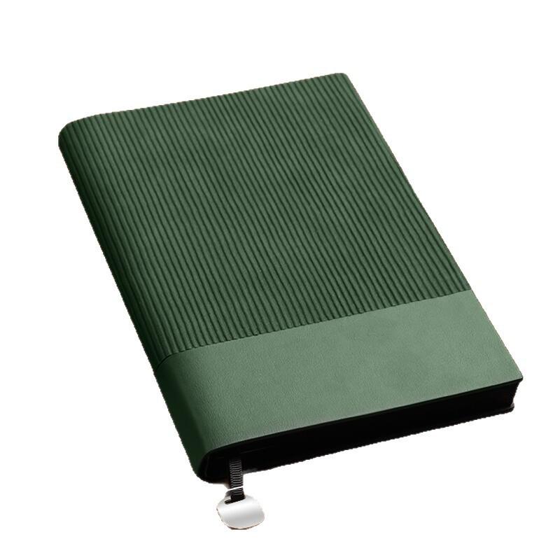 High-Grade A5 Leather Notebook - Soft Cover, Thick, Thread-Bound Work Diary